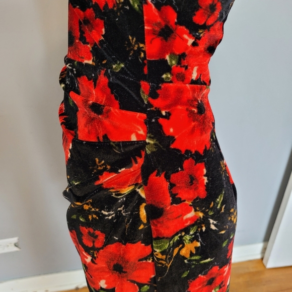 Bettie Page by Tatyana Glam Poppy Pencil Dress, VGUC, Size M - Picture 6 of 7